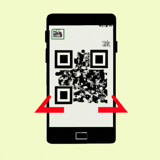 Un smartphone scaneaz un cod qr vector a 512x512 58044805