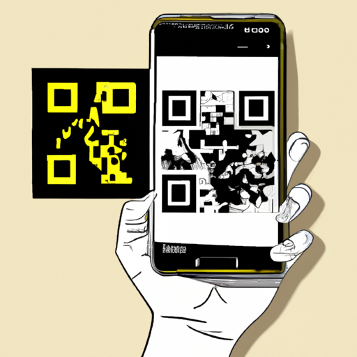 Un smartphone scaneaz un cod qr digital 512x512 2195712