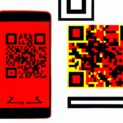 Un smartphone scaneaz un cod qr abstract 512x512 28764961