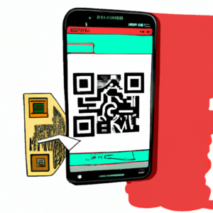 Un smartphone scaneaz un cod qr digital 512x512 56181521