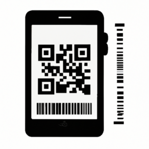 Un smartphone scannd un cod qr black and 512x512 16961558