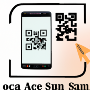 Un smartphone scaneaz un cod qr abstract 512x512 11618127